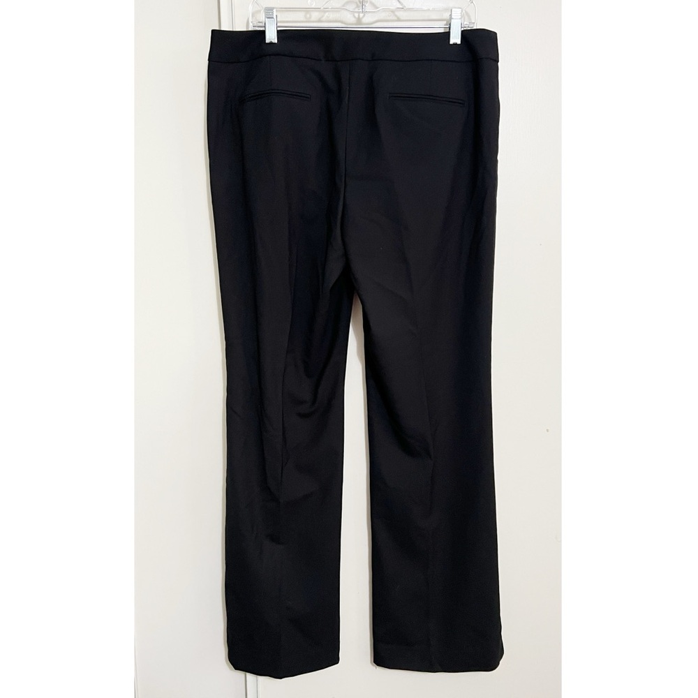 NWT Talbots Signature Trousers 12 Black - Picture 2 of 9